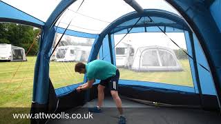 Vango Idris II Awning Review 2018 [upl. by Llenyr]