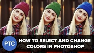 How To Select and Change Colors In Photoshop  Replace Colors In a Photo [upl. by Yroggerg]