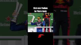 First podium for pierre gasly with Toro Rosso f1 formula1 pierregasly formula1edit f1malayalam [upl. by Ralfston]