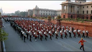 Beating The Retreat Ceremony 2019 [upl. by Aicirtap]