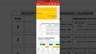 What you should know about this academic calendar for SHS 20232024 [upl. by Eniamzaj]