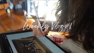 Week in life of Harvard Medical School student VLOG  Living alone  Exam prep diary harvardvlog [upl. by Mcnalley508]