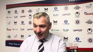 Post Match Reaction  Alloa Athletic  28th Sep 2024 [upl. by Esylle]