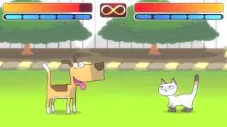 321 Fight Cat Vs Dog [upl. by Letsyrhc]