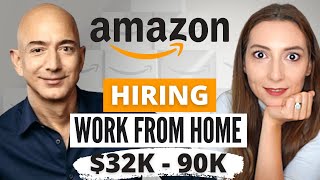 Amazon work from home jobs HIRING NOW  Stepbystep guide to apply to these remote opportunities [upl. by Eno829]