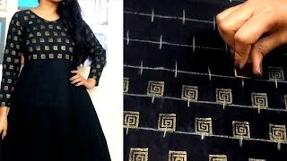 DIY  Golden Printing on Fabric  Convert plain Top into Designer wear  Block Printing at Home [upl. by Nossila]