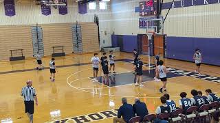 Wallenpaupack boys basketball vs Wyoming seminary Scrimmage 4 [upl. by Gnilrits498]