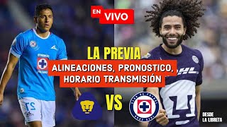 🚨LA PREVIA LA MÁQUINA ENFRENTA A PUMAS EN CU🚨 pumas ligamx futbol cu unam cruzazul [upl. by Catlaina]