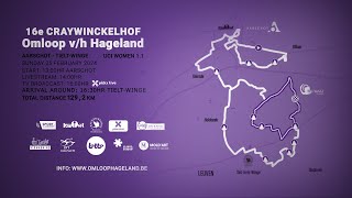 Parcours 16e Craywinckelhof  Omloop van het Hageland [upl. by Akire419]