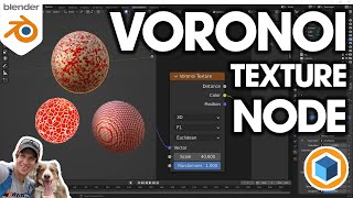 How to Use the VORONOI TEXTURE Node in Blender [upl. by Enelehs491]