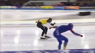 1500m Heren  OKT schaatsen 2017 [upl. by Keeryt]