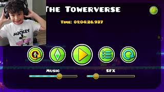 I Played TowerVerse Geometry Dash Part 2 [upl. by Nivlam247]