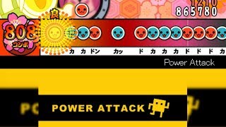 【太鼓さん次郎】Power Attack【創作譜面】 [upl. by Wilhide]