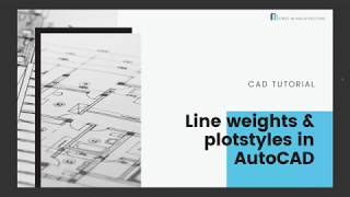 How to Show AutoCAD Line Weight  Display Line Thickness in AutoCAD LT [upl. by Kenaz]