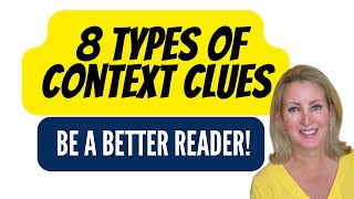 Reading Comprehension  8 Types of Context Clues to Be a Better Reader [upl. by Bopp]