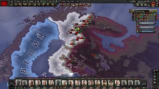 Hearts Of Iron 4 прохождение за СССР 10 серия двигаем фронт [upl. by Nossah]