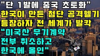 quot단 1발에 중국 초토화quot 한국이 만든 첨단 공격헬기 등장하자 전 세계가 발칵 [upl. by Ada]