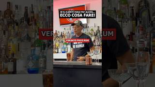 COSA FARE SE CHIEDONO PIÙ ALCOOL barman drink cocktail barmanacademy [upl. by Adnohsel]