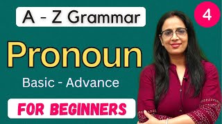 Pronoun  4  English Grammar For Beginners in Hindi  Definition Kind  English With Rani Maam [upl. by Neros974]