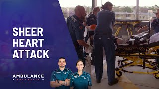 The Most Amazing Resuscitation From A Deadly Heart Attack  Ambulance Australia  Channel 10 [upl. by Willis]