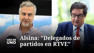 Monólogo de Alsina quotDelegados de partidos en RTVEquot [upl. by Iover620]