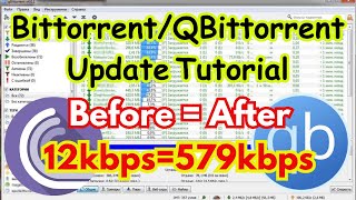 Bittorrent Update Tutorial how to make qbittorrent download faster 2023 how to speed up qbittorrent [upl. by Ayital180]