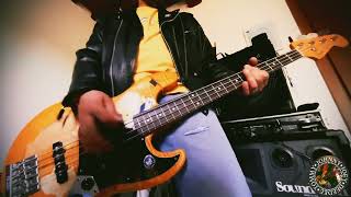 Ramones  Blitzkrieg Bop  bass cover [upl. by Ahsinid]