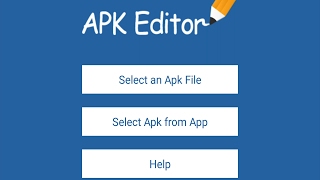 Edit Android Apps on the Fly with APK Editor Apps Showcase [upl. by Wollis125]