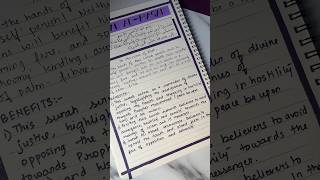 Surah AlMasad Journal🤍 art shorts [upl. by Aihsrop984]