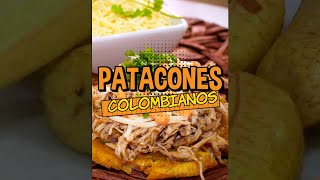 Los Patacones más crujientes  Receta Colombiana Shorts [upl. by Genaro]