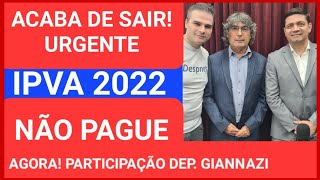 TODO PCD DEVE VER ESTE VÍDEO IPVA 2022 URGENTE ASSISTA [upl. by Hoang439]