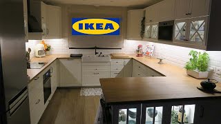 Kitchen Tour Cuisine Ikea Bodbyn [upl. by Dnyletak]