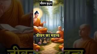 जीवन का महत्व  Buddhist Story  Buddha Moral Story  Buddha Quotes shortsyoutubeshorts [upl. by Euphemiah471]