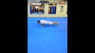 Boris Sherbatov push ups  triple clap  Aztec [upl. by Audres560]