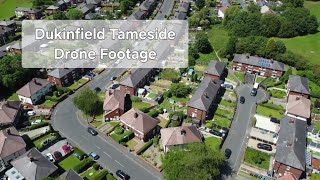 Drone Footage Of Dukinfield Tameside Manchester 2022 [upl. by Nalrah]