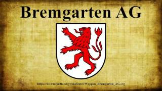 Bremgarten AG [upl. by Euk]