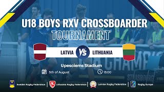 U18 Rugby XV Latvia VS Lithuania [upl. by Imeka]