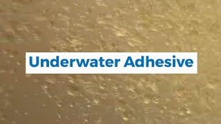 Fastacting Underwater Adhesive [upl. by Vera425]