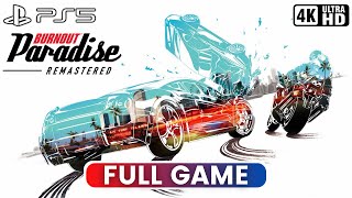 BURNOUT PARADISE REMASTERED  Full Game PS5 Gameplay 4K 60FPS [upl. by Georglana]