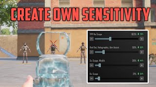 How to Make Your Own Sensitivity  2024 Best Zero Recoil Sensitivity for BGMI  PUBG MOBILE 😱🔥 [upl. by Aicirtan]