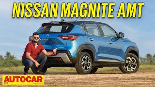 Nissan Magnite AMT review  Plays the value card  First Drive  Autocar India [upl. by Hanson]