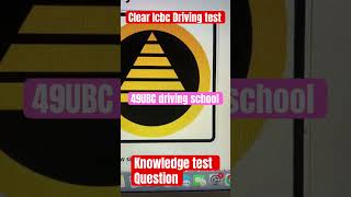 Icbc Free Knowledge test Questions with answers  Clear road test  49 ubc driving School Surrey [upl. by Notgnirrac940]