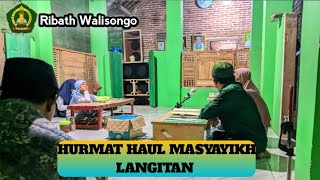 HURMAT HAUL MASYAYIKH LANGITAN majelisilmu ngajibareng RibathWalisongo [upl. by Ruffin]