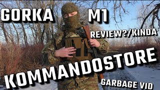 KOMMANDOSTORE M1 Gorka OverviewReviewsorta [upl. by Akirahc]