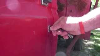 Ford F350 Opened with Jiggler Keys from Southord [upl. by Notsirk]