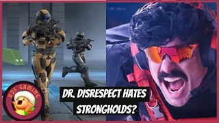 DR DISRESPECT HATES HALO STRONGHOLDS  Halo Infinite [upl. by Adnilab]