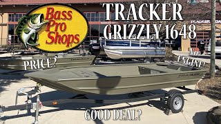 Best NEW Boat for Beginners No Outboard Bare Bones Grizzly 1648 Best Jon Boat for the Money [upl. by Hunsinger148]