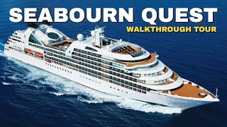 Seabourn Quest  Full Ship Walkthrough Tour  4K  2024 [upl. by Manny]