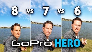 GoPro HERO 8 vs 7 vs 6 4K [upl. by Jorgenson768]