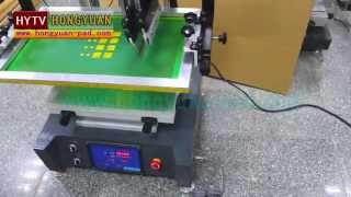 Desktop screen printing machine [upl. by Ezitram]